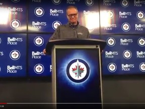 Winnipeg Jets head coach Paul Maurice discusses the return of Nic Petan and what he’s looking for from Bryan Little’s line on Saturday, Oct. 13, 2018.