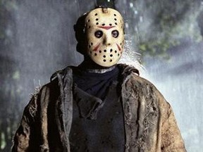 Jason Vorhees in Friday the 13th.