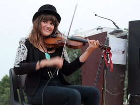 Fiddler and singer-songwriter Sierra Noble. Postmedia Network files