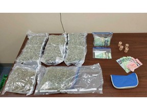 Lundar RCMP stop speeder and seize cash and drugs.
