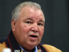 Manitoba Metis Federation president David Chartrand.