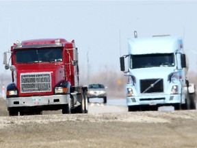 The Manitoba Trucking Association said the trucking industry already follows strict regulations and is at the mercy of technology when it comes to optimizing their equipment any more than it already is.