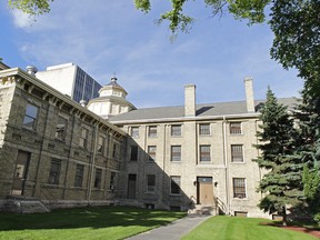 The former Vaughan Street jail in downtown Winnipeg photographed on Wednesday, June 27, 2012.