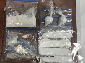 On Fiday, RCMP officers searched a residence in Paint Lake Provincial Park and seized approximately 263 grams of cocaine and 76 grams of crack-cocaine along with several pellet guns. Forty-five-year-old Nicole Pye and 45-year-old Tyrone Pye, both from Liz Lake, have been arrested and charged with possession for the purpose of trafficking and remanded in custody.