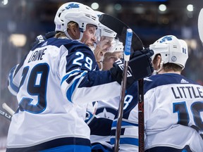 New York Rangers defencemen should have their hands full with Patrik Laine (29) and the high-scoring Jets.
