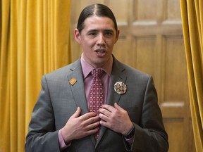 For the first time in the 151-year history of the House of Commons, Winnipeg Liberal MP Robert-Falcon Oullette (Winnipeg Centre) asked a question in Cree and it was translated simultaneously into English and French.