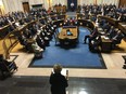 Lieutenant-Governor Janice Filmon opens 4th session of 41st Legislature with Speech from the Throne.
Tom Brodbeck/Winnipeg Sun/Postmedia