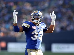 Blue Bombers’ Andrew Harris opens up about racism and various other challenges in his documentary. 
(KEVIN KING/WINNIPEG SUN FILE)