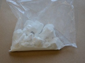 RCMP announced arrests following discovery of a Manitoba Warriors street gang drug trafficking network being operated from within Winnipeg and the Rural Municipality of Headingley. The drug network was believed to be supplying cocaine to northern communities, including The Pas, Easterville and Fairford, Man. Following a traffic stop in early October where a full patch member of the Manitoba Warriors and three passengers were found to be in possession of 84 grams of cocaine while en route to Easterville, a search warrant was executed at a residence in Headingley and officers located a cocaine cutting station and press, along with packaging materials. A 9mm carbine rifle and ammunition was also located and seized.