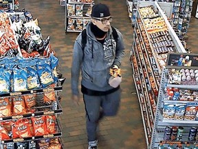 Winnipeg Police Service is asking for the public's assistance in locating a suspect involved in a robbery that occurred during the evening of Sept. 29, when a 69-year-old woman had her purse stolen containing bank cards, cash and medication. The next day, the victim’s bank cards were used by a male suspect at a number of locations across Winnipeg. On Sunday, police released surveillance images of the suspect in an attempt to identify him.