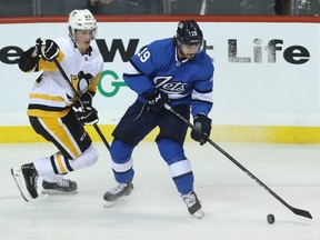 Petan is back in the Jets lineup after missing 10 as a healthy scratch.