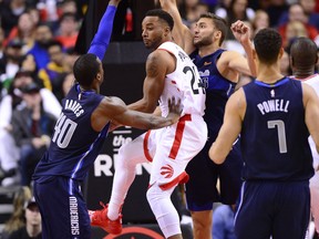 Toronto Raptors forward Norman Powell is set to return from injury on Wednesday night. (THE CANADIAN PRESS)
