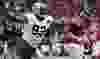 New Orleans Saints defensive tackle David Onyemata (93) grabs Atlanta Falcons quarterback Matt Ryan (2) during the first half of an NFL football game in Atlanta on September 23, 2018. THE CANADIAN PRESS/AP, Mark Humphrey