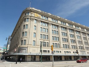 The Hudson's Bay store in downtown Winnipeg. Winnipeg Sun file