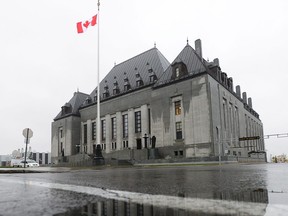 The Supreme Court of Canada is shown in Ottawa on Thursday Nov. 2, 2017. THE CANADIAN PRESS/Sean Kilpatrick