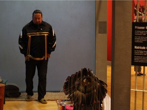 Manitoba Indigenous leader Derek Nepinak completed his 27-hour fast in an eight-foot by seven-foot replica of Nelson Mandela's tiny jail cell on Tuesday at the Canadian Museum for Human Rights.