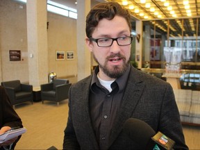 Coun. Matt Allard (St. Boniface) says city rules should be similar to provincial regulations for a cooling off period.
