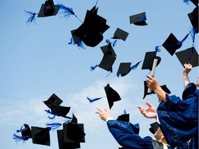 High school graduation hats