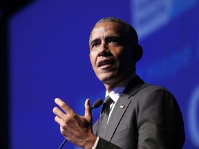 Former U.S. president Barack Obama will speak at Bell MTS Place on Monday, March 4.