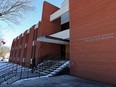 The Winnipeg School Division administration building on Wall Street in Winnipeg on Monday, Feb. 13, 2017.