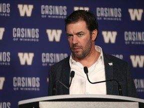 Blue Bombers general manager Kyle Walters.
