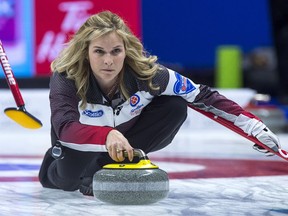 Jennifer Jones and Brent Laing are undefeated after a pair of games at the Canadian mixed doubles curling championship.