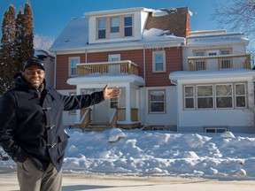Property manager Boris Ntambwe enjoys welcoming immigrants to their new home in Winnipeg.