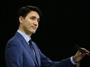 Prime Minister Justin Trudeau visits BlackBerry QNX Headquarters in Ottawa on Friday, Feb 15, 2019.