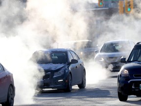 Cold conditions on Wednesday produced ice fog making the morning driving a little more challenging.