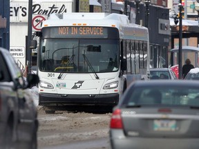 A Winnipeg transit bus