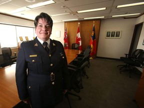 Assistant Commissioner Jane MacLatchy is the new Commanding Officer of the RCMP in Manitoba.  Thursday, February 21/2019 Winnipeg Sun/Chris Procaylo/stf