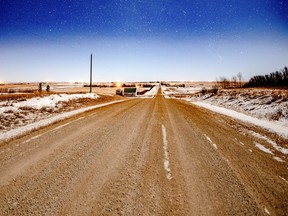 Gravel roads in the Canadian Shield average about $3 million per kilometre to build while roads built in northern Manitoba cost about $2 million per kilometre.