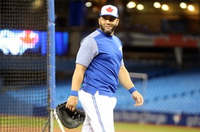 The Jays traded Kendrys Morales to Oakland on Wednesday night. (DAVE ABEL/Toronto Sun)