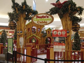 Kildonan Place's Santa’s Christmas Cabin was recently sold to a mall in Saskatchewan and raised $5,000 for the Children's Rehabilitation Foundation. Handout