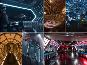 Star Wars: Galaxy’s Edge will open in summer 2019 at Disneyland Park in Anaheim, California, and fall 2019 at Disney's Hollywood Studios in Lake Buena Vista, Fla. At 14 acres each, Star Wars: Galaxy’s Edge will be Disney's largest single-themed land expansions ever, transporting guests to Black Spire Outpost, a village on the never-before-seen planet of Batuu. The lands will have two signature attractions: Millennium Falcon: Smugglers Run will let guests take the controls of one of the most recognizable ships in the galaxy, while Star Wars: Rise of the Resistance puts guests in the middle of an epic battle between the First Order and the Resistance. (Disney Parks)