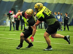 Zack Williams is hoping his hard work ethic pays off with an opportunity to play in the CFL. PETER POWER/CFL.ca