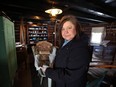 Liberal MP MaryAnn Mihychuk (Kildonan-St. Paul) displays an artifact in the kitchen area of the Seven Oaks Museum on Mac Street in Winnipeg on Mon., March 11, 2019. Mihychuk is working with local groups to stop the plan to move Parks Canada's collection of Manitoban historic and cultural resources out of the province. Kevin King/Winnipeg Sun/Postmedia Network