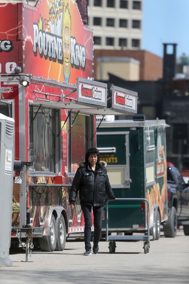 NHL Winnipeg Jets begin play off games in Winnipeg today, there will be an outdoor gathering in the vicinity of the arena. 
Wednesday, April 10/2019 Winnipeg Sun/Chris Procaylo/stf