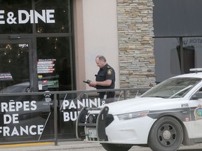 Winnipeg police are investigating a commercial robbery and a hate crime that took place on Corydon Avenue. Friday, April 19/2019 Winnipeg Sun/Chris Procaylo/stf