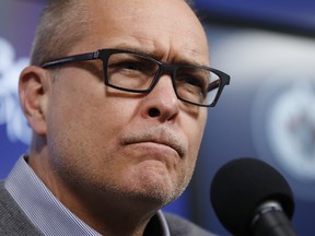 Winnipeg Jets head coach Paul Maurice isn't' too popular with the fans these days it seems. 
THE CANADIAN PRESS/John Woods ORG XMIT: JGW138