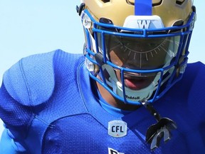 Bombers hopeful Malik Boynton. KEVIN KING/WINNIPEG SUN