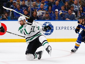 Despite being on the fourth line Jason Spezza still runs the Dallas Stars' second power play unit. (Dilip Vishwanat/Getty Images)