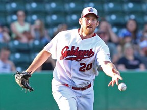 Lefty Kevin McGovern will be the Goldeyes’ starting pitcher tonight as they open the American Association season in Texas. (DAN LEMOAL/Winnipeg Goldeyes files)