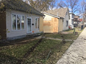 A 26-year-old Winnipeg woman faces charges including auto theft and dangerous driving after an SUV crashed into two houses in the 600 block of Talbot Avenue on Friday evening. The crash caused extensive damage to both houses with tire marks visible on the lawn of one. The vehicle was believed to have been stolen from the Fort Frances, Ont., area around Tuesday.