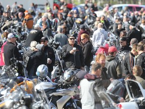 The Motorcycle Ride for Dad took place in Winnipeg today.  It is an annual event that raises funds and awareness for men's health issues. Saturday, May 25/2019 Winnipeg Sun/Chris Procaylo/stf