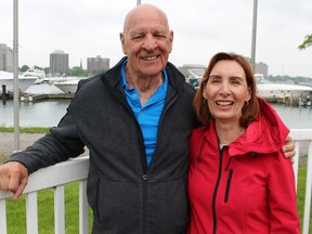 Winnipeg's Steve Van Vlaenderen and his partner, Darlene Hildebrand, are starting out on the second half of their sailing voyage of the Great Lakes from Sarnia. The trip is raising awareness for Parkinson's Canada. Van Vlaenderen was diagnosed with Parkinson's in 2011.