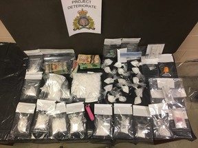 Drugs seized through the RCMP's Project Deteriorate.
Handout
