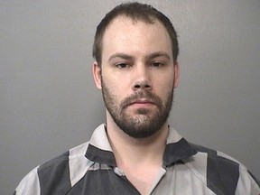 Brendt Christensen, arrested in connection with the disappearance of Yingying Zhang, 26, on June 9, 2017, is shown in this booking photo in Champaign, Illinois, provided July 5, 2017. (Macon County Sheriff's Office/Handout via REUTERS)