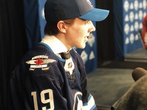 The Jets selected Finnish defenceman Ville Heniola for their first draft pick Friday night. (Twitter photo)