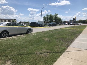 A two-vehicle accident on Dalhousie Drive in Winnipeg's Fort Richmond neighbourhood has sent three children to hospital, according to Winnipeg police. Scott Billeck/Postmedia